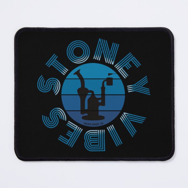 Item preview, Retro Vintage Sunset Blue Dab Rig-Stoney vibes designed and sold by YomeHayin.