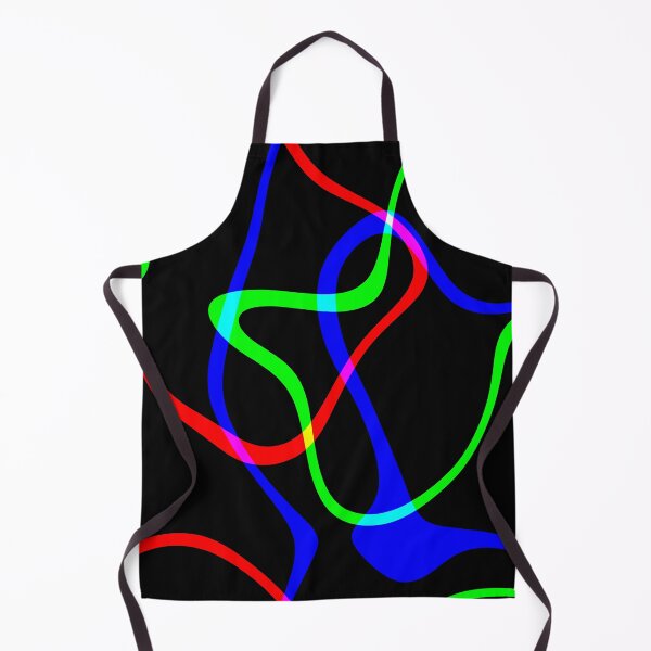 Item preview, Minimal Fluorescent Groovy Retro Neon Lines designed and sold by Prawny.