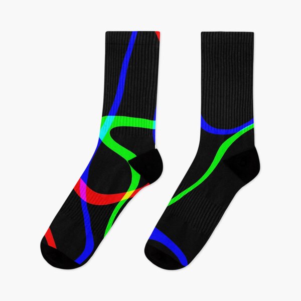 Item preview, Minimal Fluorescent Groovy Retro Neon Lines   designed and sold by Prawny.