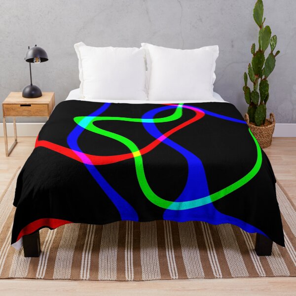 Item preview, Minimal Fluorescent Groovy Retro Neon Lines designed and sold by Prawny.