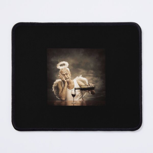 Item preview, Angel relaxes with wine and a cigarette designed and sold by Rashkin.