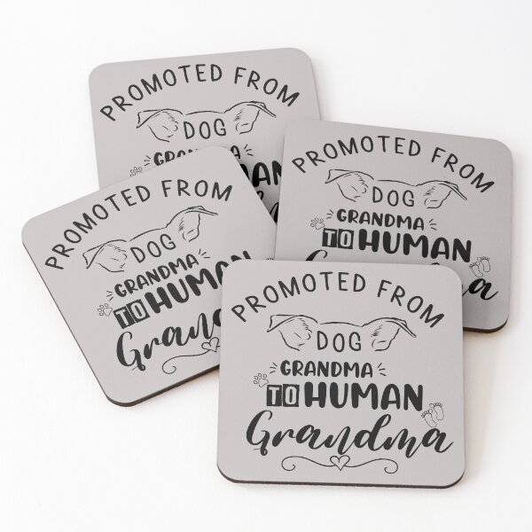 Item preview,  Promoted from Dog Grandma to Human Grandma , Grandma , Pregnancy Announcement , Baby Announcement , Funny  designed and sold by ourpretty.