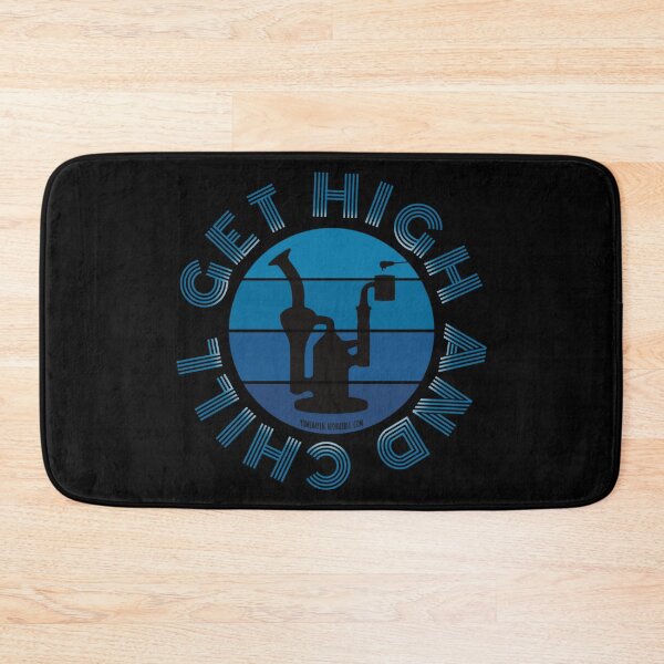 Item preview, Retro Vintage Sunset Blue Dab Rig-Get high and chill designed and sold by YomeHayin.