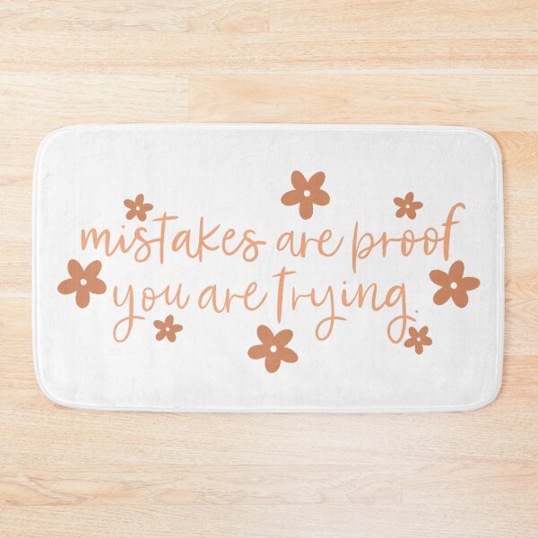 Item preview, Mistakes are proof you are trying  designed and sold by Handdrawnbyzoe.