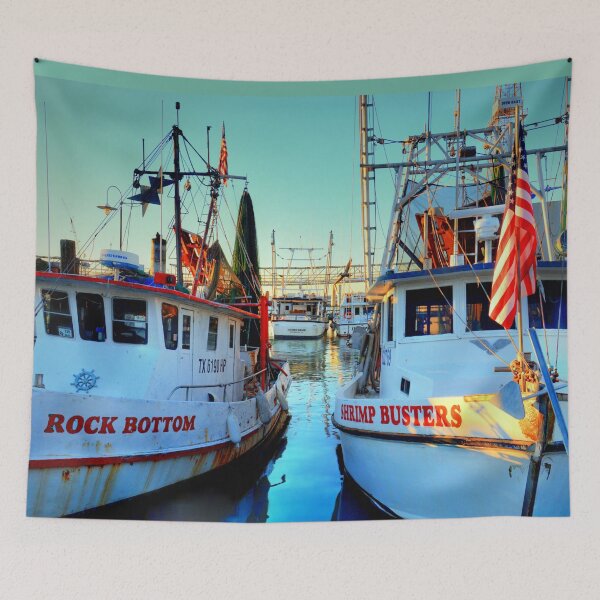 Item preview, Shrimp Boats designed and sold by Savannah Gibbs.