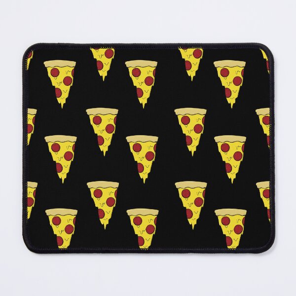 Item preview, All Over Dripping Pizza Print by The PizzaCat, Pizza Illustration, Cartoon Pizza, Hot Pizza designed and sold by pizzacatparty.