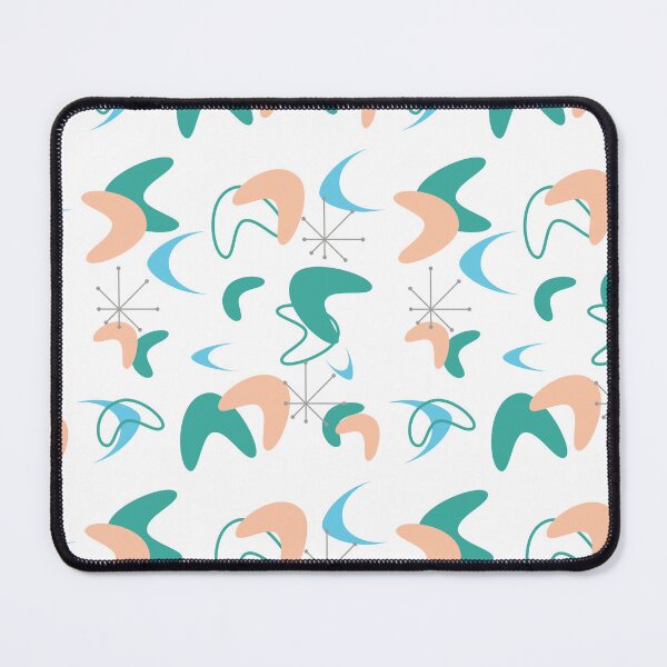 Item preview, 1950s style shape pattern - Retro Shapes - Mid-Century Modern designed and sold by CattlettArt.