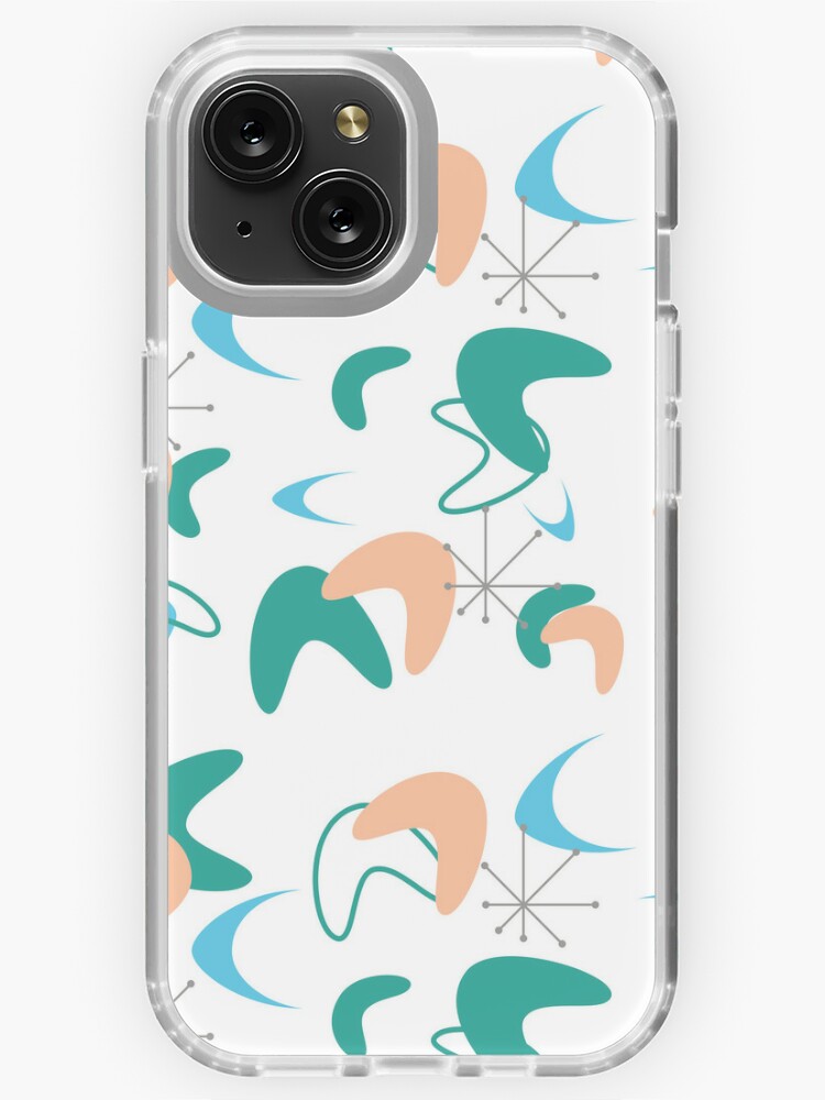 Atomic Wallpaper MCM Mid Century Modern 1950s Retro Print | iPhone Case