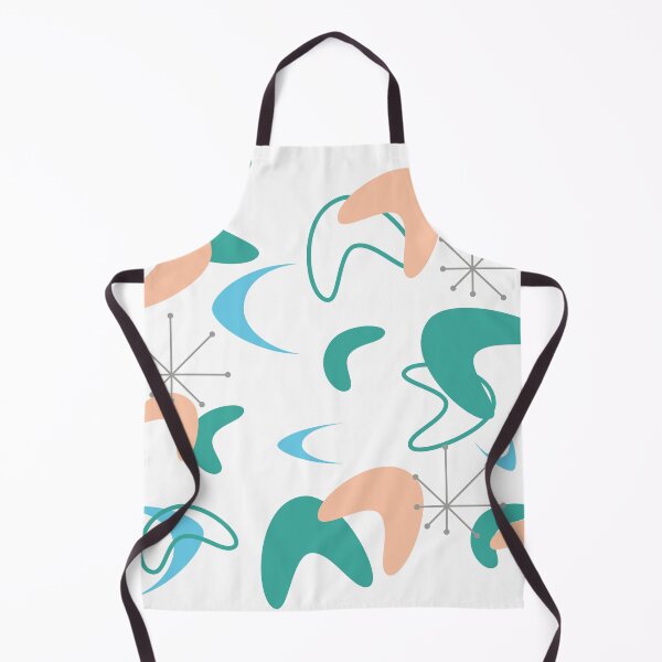 Item preview, 1950s style shape pattern - Retro Shapes - Mid-Century Modern designed and sold by CattlettArt.