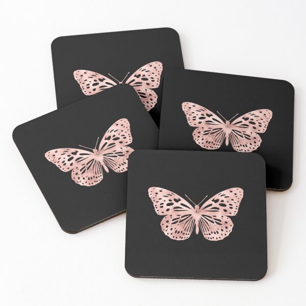 Item preview, Rose Gold Butterfly - Rose Gold Foil Effect designed and sold by WhimsyAndMojo.