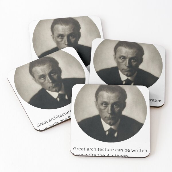 Item preview, Adolf Loos quote (without background) designed and sold by MichaelEpp.