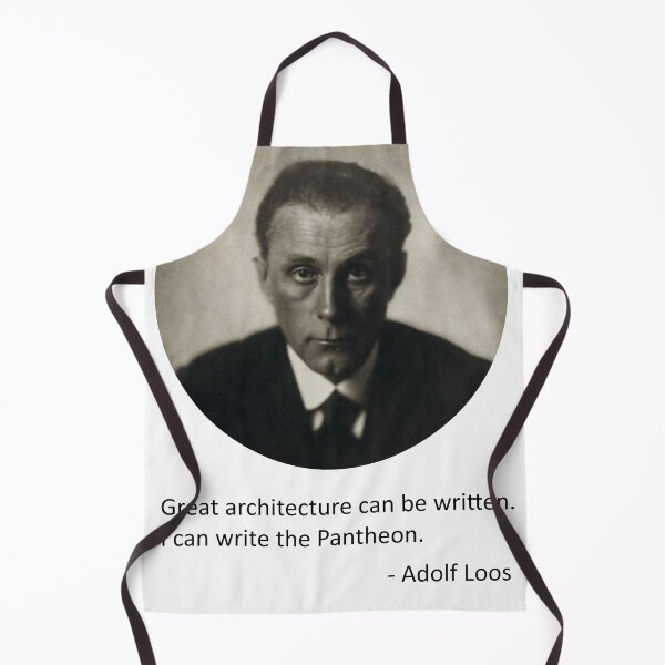 Item preview, Adolf Loos quote (without background) designed and sold by MichaelEpp.