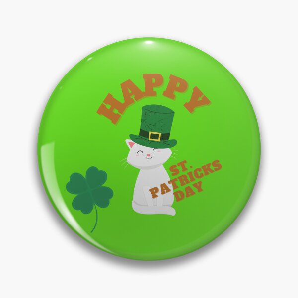 Item preview, Happy St.patricks Day kitty designed and sold by PhoeniXDreamer.
