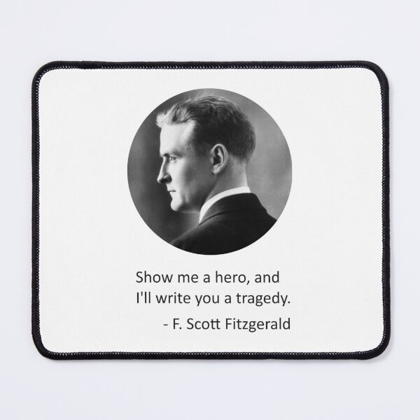 Item preview, F. Scott Fitzgerald quote (without background) designed and sold by MichaelEpp.