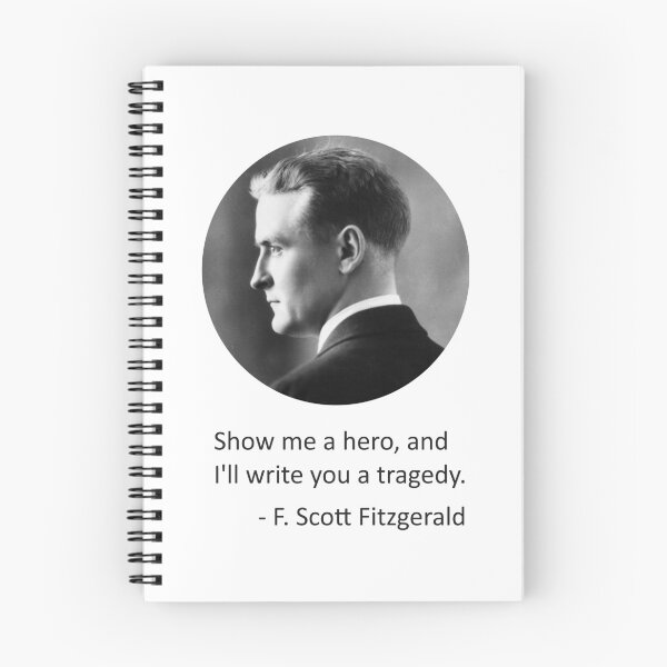 Item preview, F. Scott Fitzgerald quote (without background) designed and sold by MichaelEpp.