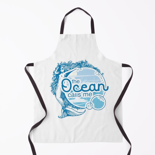 Item preview, The Ocean Calls Me - Surf - Waves - Mermaid - Deep Sea - Ocean designed and sold by CattlettArt.