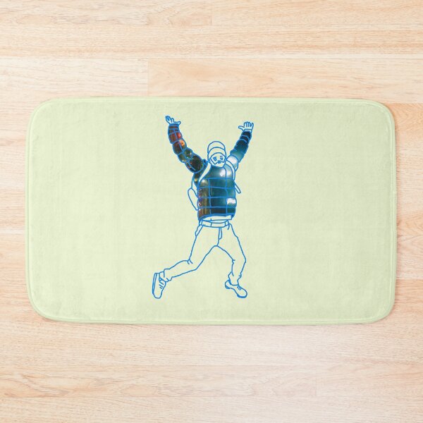 Item preview, This puffer jacket man is jumping for joy! designed and sold by HFGjewels.