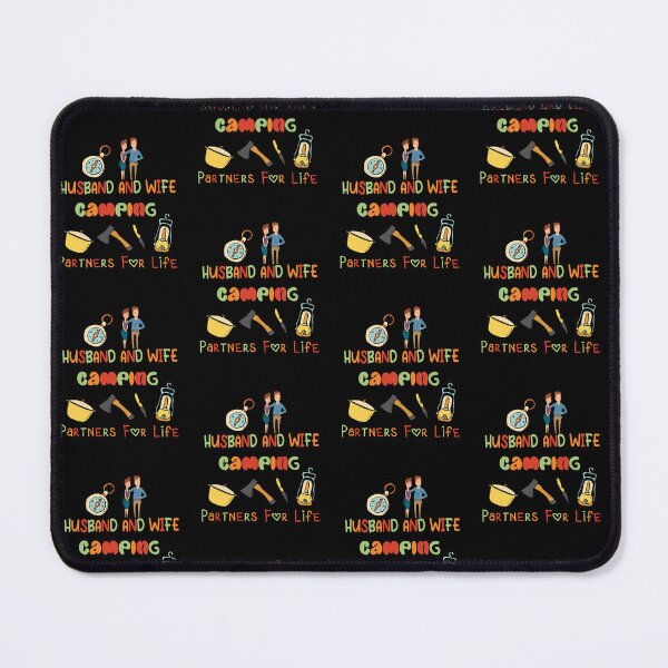 Item preview, Husband And Wife Camping Partners For Life Funny Couple Camping Lovers Gift Funny Love Camping Quote designed and sold by pedrored369.