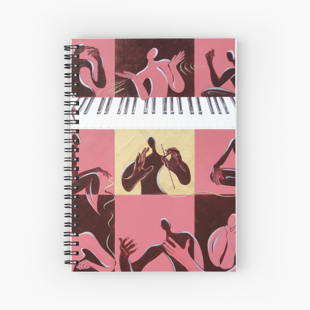 Music Therapy Spiral Notebook