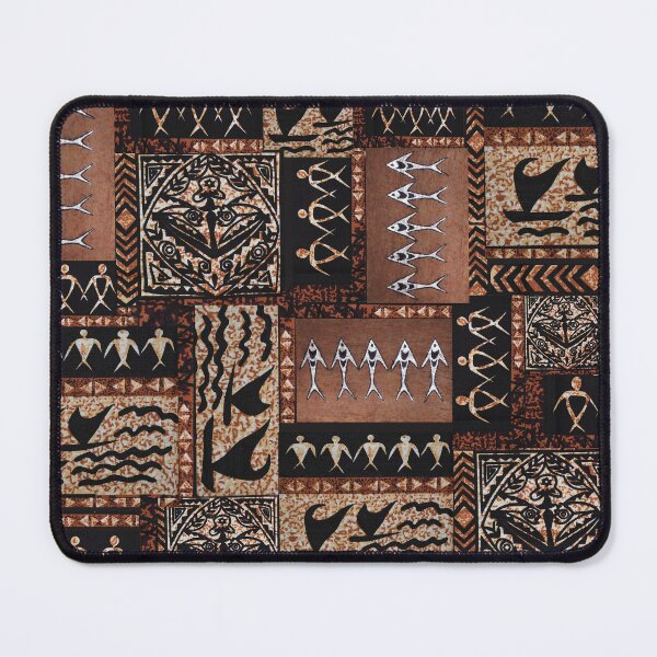 Item preview, Hawaiian Sailing Canoe Tapa Cloth designed and sold by J Marielle Designs.