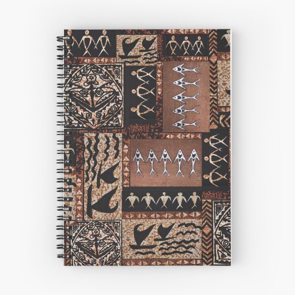 Item preview, Hawaiian Sailing Canoe Tapa Cloth designed and sold by J Marielle Designs.