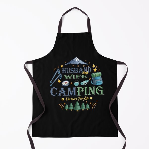 Item preview, Husband And Wife Camping Partners For Life Funny Couple Camping Lovers Gift Funny Love Unisex Camping Saying designed and sold by pedrored369.