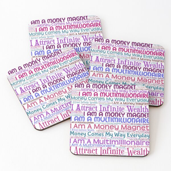 Item preview, Law of Attraction Money Wealth Affirmations designed and sold by frankie5368.