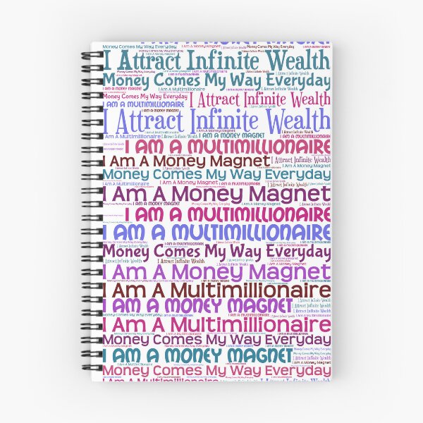 Item preview, Law of Attraction Money Wealth Affirmations designed and sold by frankie5368.