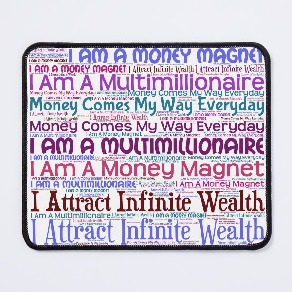 Item preview, Law of Attraction Money Wealth Affirmations designed and sold by frankie5368.