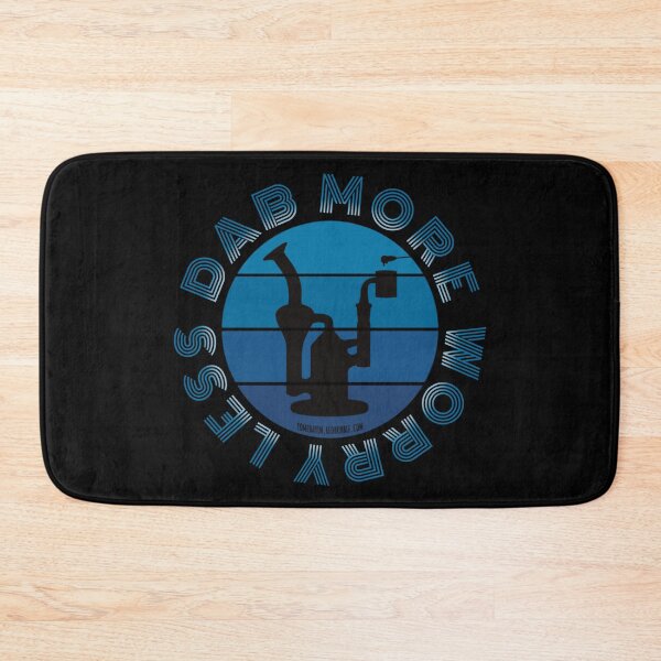 Item preview, Retro Vintage Sunset Blue Dab Rig-Dab more worry less  designed and sold by YomeHayin.