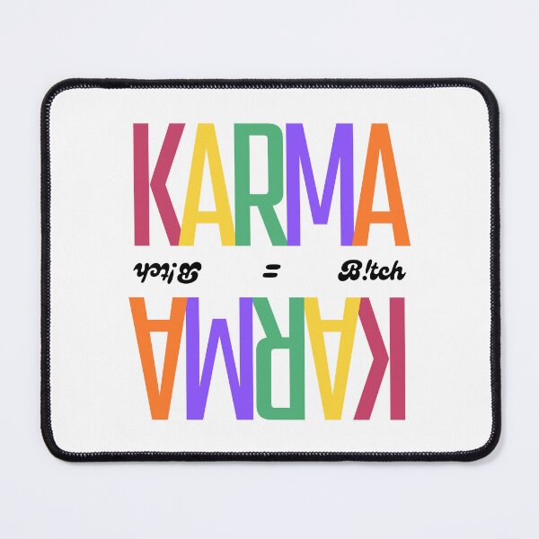 Artikelvorschau, Karma = Schlampe entworfen und verkauft von DWDiva.
