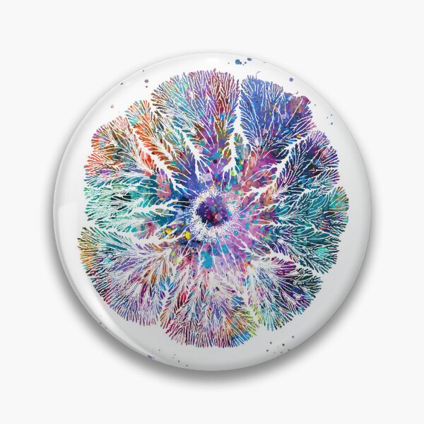 Item preview, Bacteria Colony of Paenibacillus Dendritiformis designed and sold by EvasDreams.