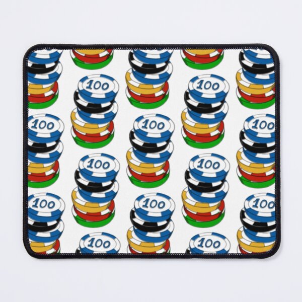 Item preview, Colorful 100 Poker Chip stack of playing chips designed and sold by frankheights.