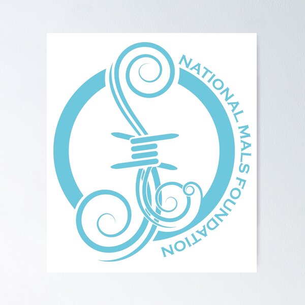 Item preview, MALS Barbed Wire (Teal Contest 2022) designed and sold by MALSFoundation.