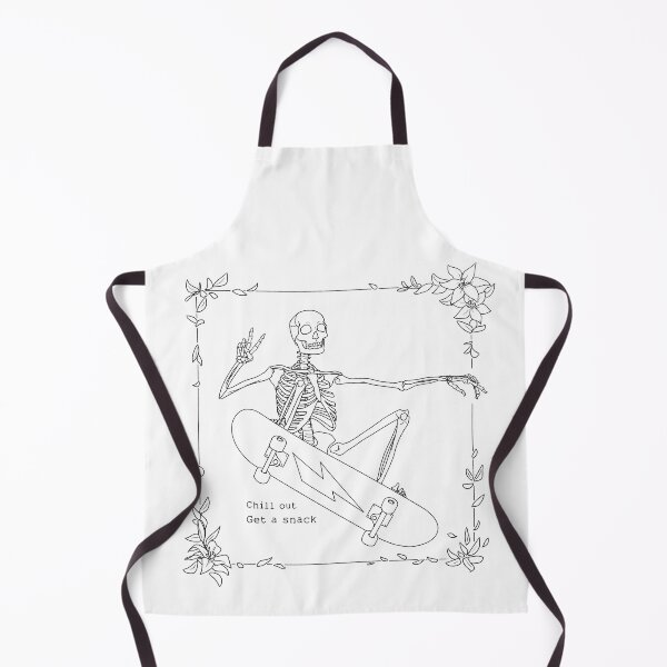 Item preview, Chill Out Get A Snack Skeleton Very Cool designed and sold by Naimlyarts.