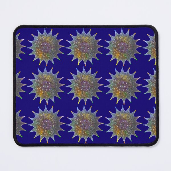 Item preview, Royal Blue Abstract Dandelion by Iritof designed and sold by iritof.