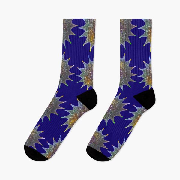 Item preview, Royal Blue Abstract Dandelion by Iritof designed and sold by iritof.