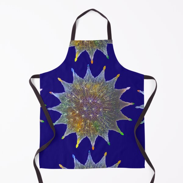 Item preview, Royal Blue Abstract Dandelion by Iritof designed and sold by iritof.