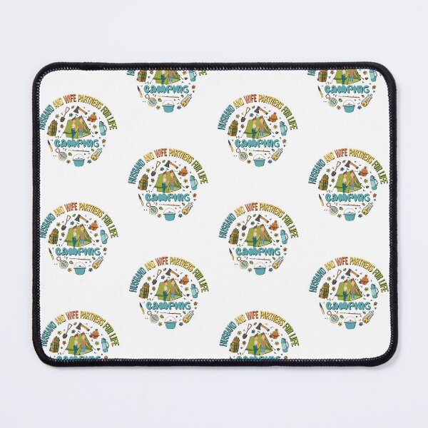 Item preview, Husband And Wife Camping Partners For Life Funny Couple Camping Lovers Gift Lovely Couples Camping Cute Quote designed and sold by pedrored369.
