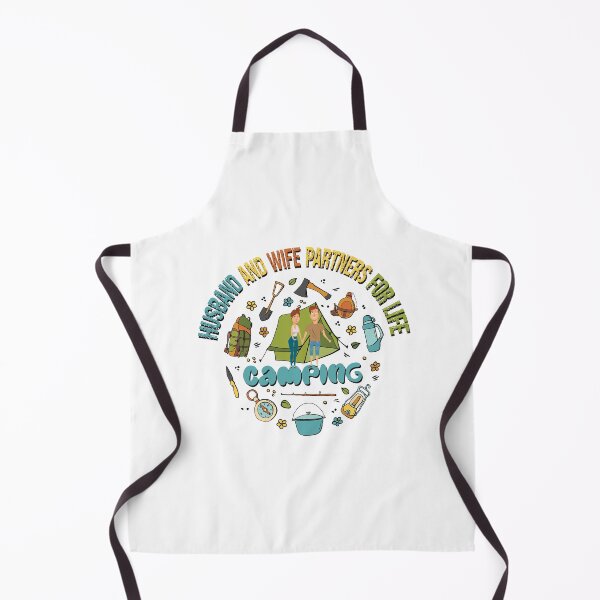 Item preview, Husband And Wife Camping Partners For Life Funny Couple Camping Lovers Gift Lovely Couples Camping Cute Quote  designed and sold by pedrored369.