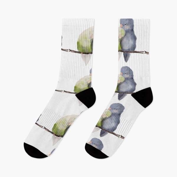 Item preview, Budgies in Love Watercolor designed and sold by Monica Laipple.