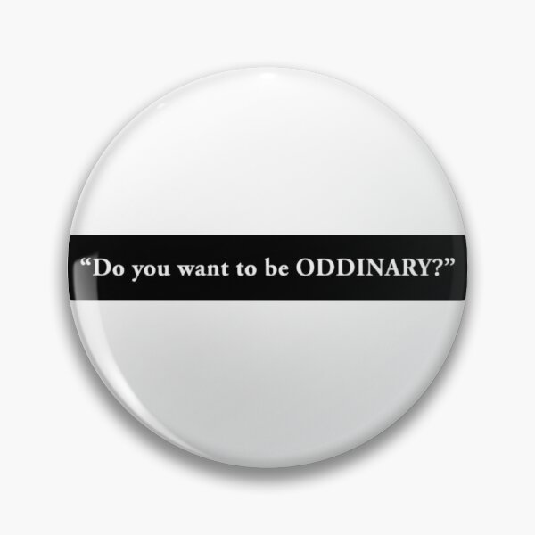 Item preview, Stray Kids - “Do you want to be ODDINARY?” (Black and White) designed and sold by BobaBit.