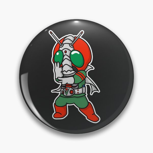 Item preview, Kamen Rider V3 Chibi Style Kawaii designed and sold by mattzwug-draws.