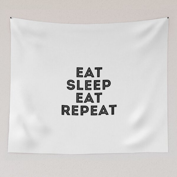 Item preview, Eat Sleep Eat Repeat designed and sold by SportDIXIT.