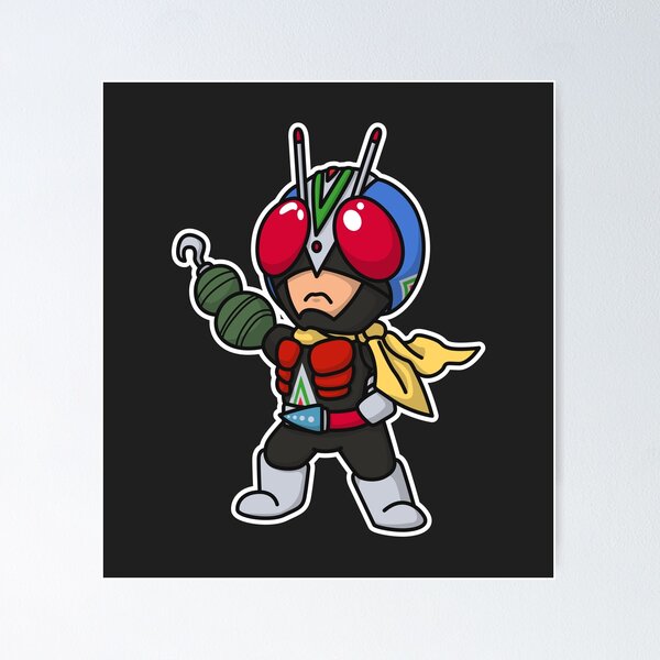 Item preview, Riderman Chibi Style Kawaii designed and sold by mattzwug-draws.