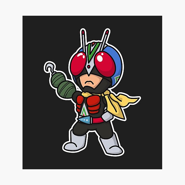 Item preview, Riderman Chibi Style Kawaii designed and sold by mattzwug-draws.