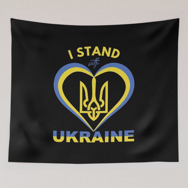 Item preview, I Stand With Ukraine - Support Ukraine People  designed and sold by SweetbeStore.