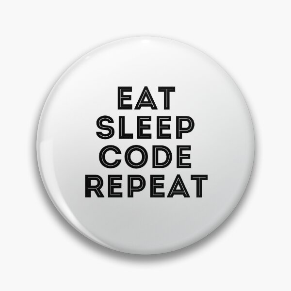 Item preview, Eat Sleep Code Repeat designed and sold by SportDIXIT.