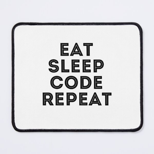 Item preview, Eat Sleep Code Repeat designed and sold by SportDIXIT.