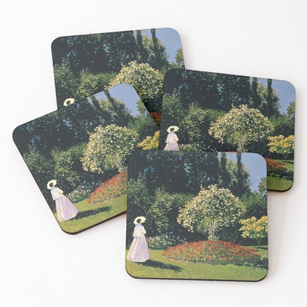 Item preview, Jeanne-Marguerite Lecadre in the Garden Sainte-Adresse_Claude Monet  French impressionist painter (1840-1926) designed and sold by HomeGallery.